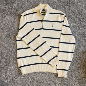 Polo Ralph Lauren 1/4 Zip Sweater - L